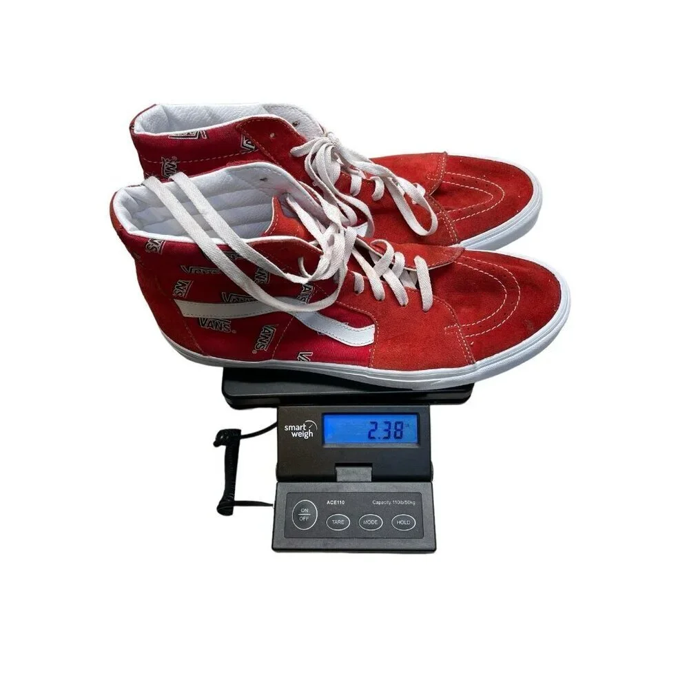 Vans Sk8 Hi Sneaker Vans Misprint Red/White Men’s 13 - Picture 11 of 11